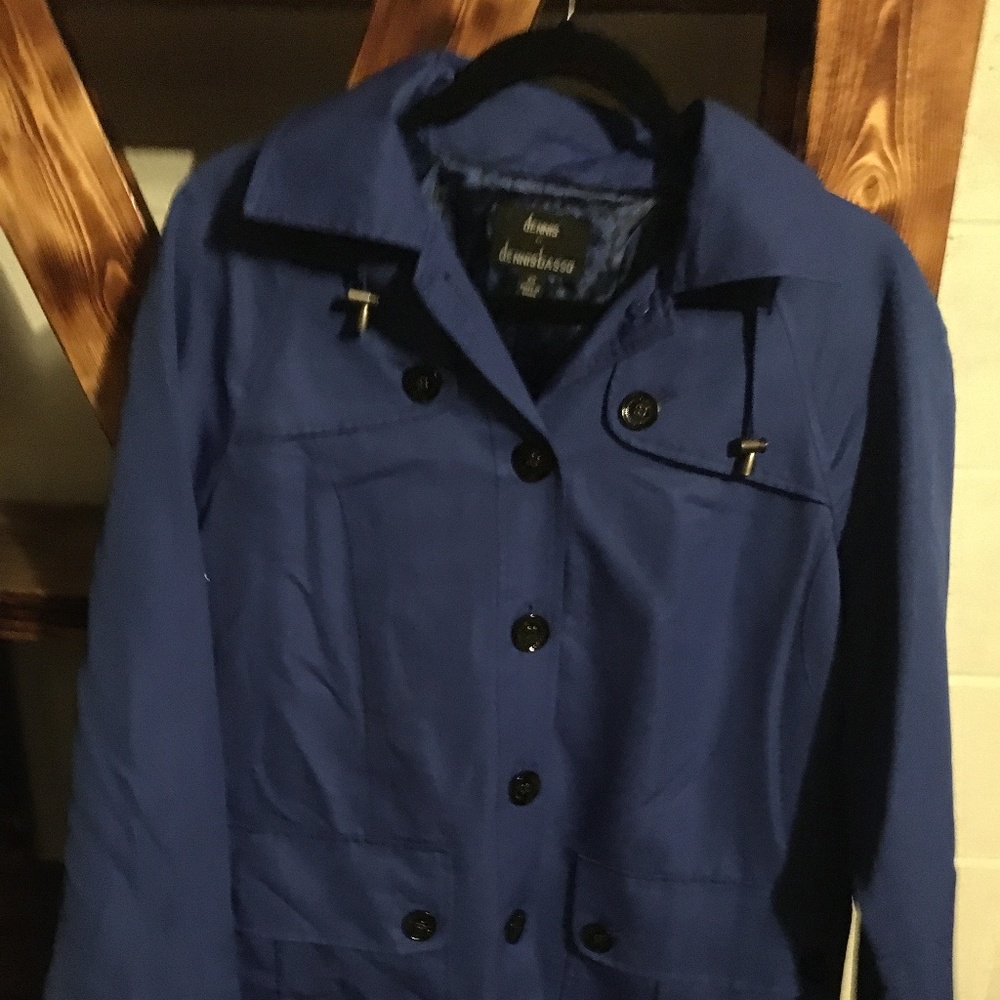 Dennis by Dennis Basso rain jacket